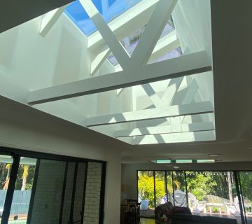 Velux exposed trusses